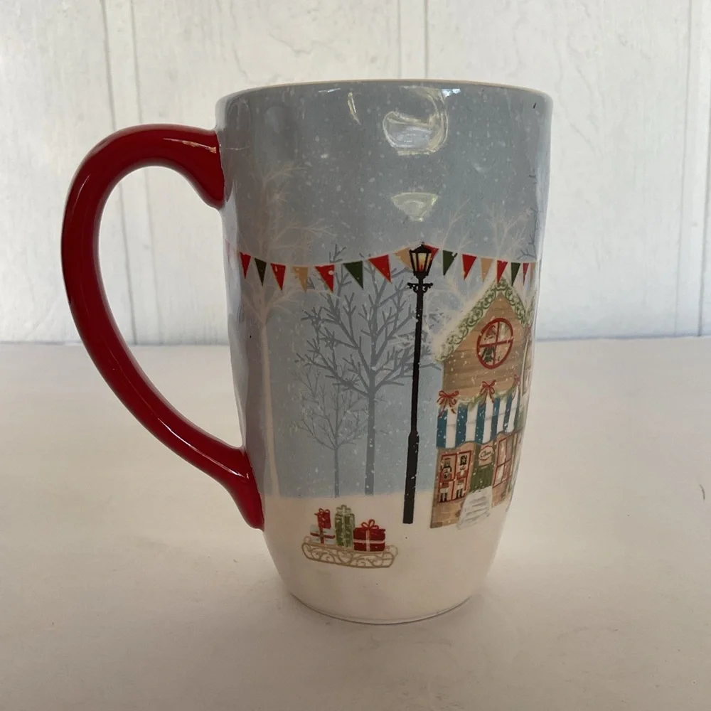 Pier 1 Christmas Village Granmug